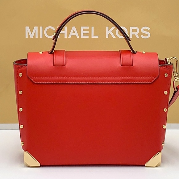 ⚠️HOLIDAY SALE ⚠️NWT MICHAEL KORS MANHATTAN MEDIUM TOP HANDLE SCHOOL SATCHEL - Picture 4 of 16
